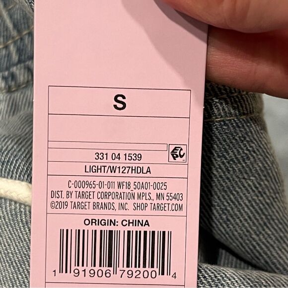 NWT Wild Fable Light Wash High-Rise Jogger Jeans Size Small - Picture 8 of 8